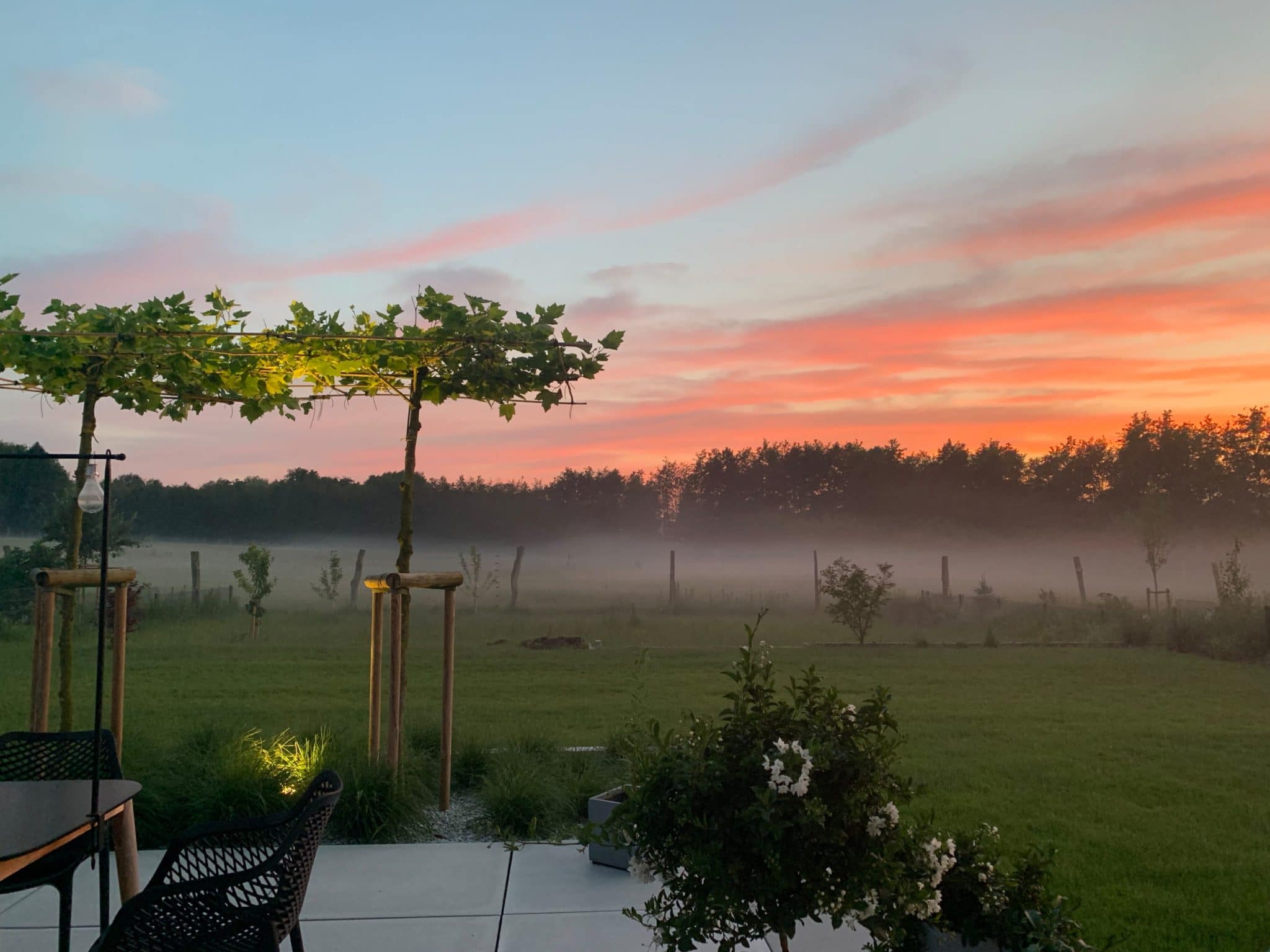 Sonnenuntergang Umwelt Luft