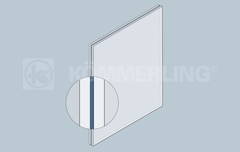 Verbundsicherheitsglas Kömmerling Fenster Profis