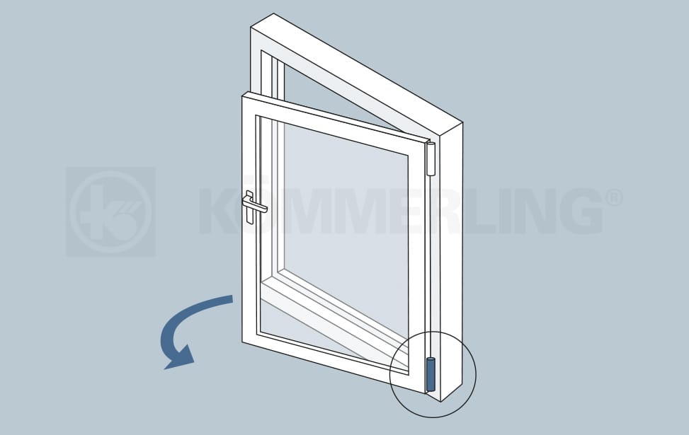 Flügelbremse Fenster Komfort